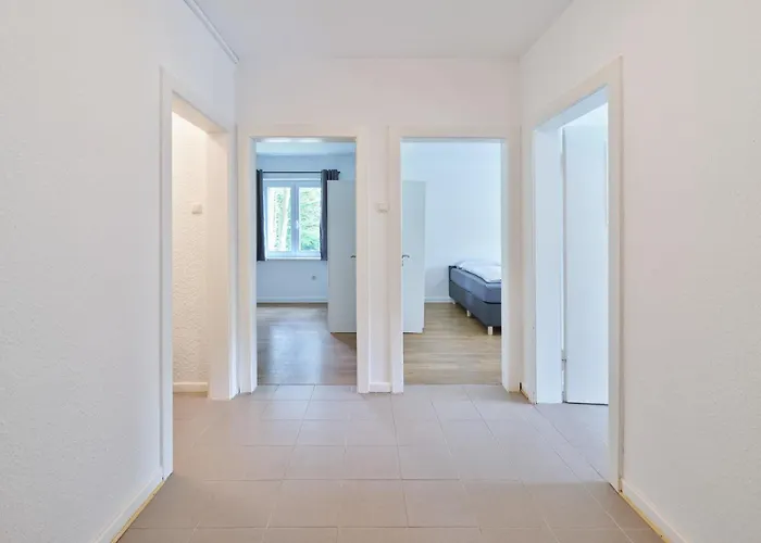 Monteurwohnungen In - Parkplatz - Einzelbetten - Waschmaschine Und Trockner Apartmán Trevír