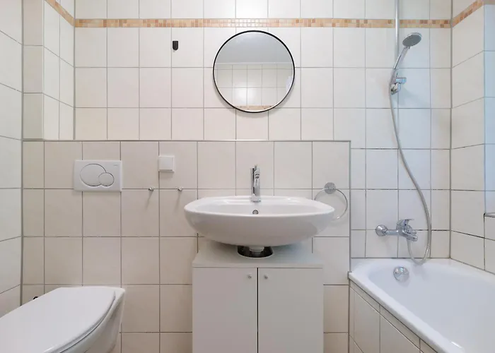 Apartmán Monteurwohnungen In - Parkplatz - Einzelbetten - Waschmaschine Und Trockner *